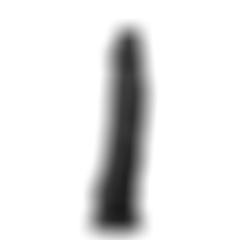 Pene Realístico Negro Justin 21,5 cm