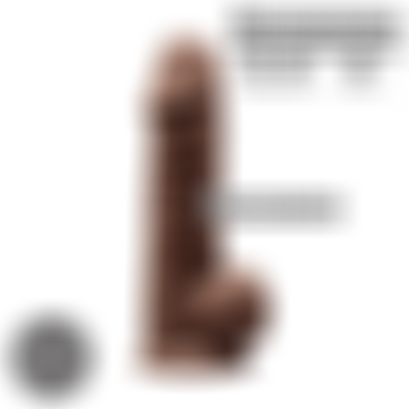 Dildo Model 4 Marrón