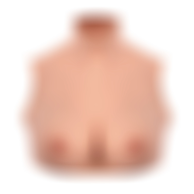 Busto Pecho Cuello Alto Poco Claro