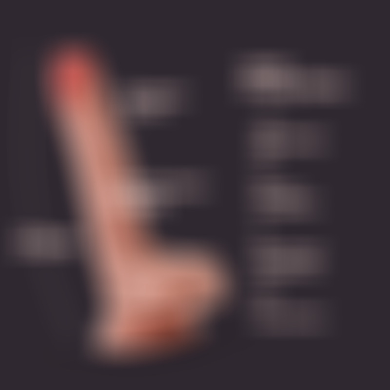 Dildo Inviktus 8 Piel