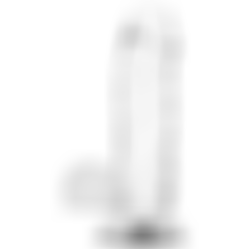 Clear Dildo Realista Transparente 15,5 cm x 3,5 cm