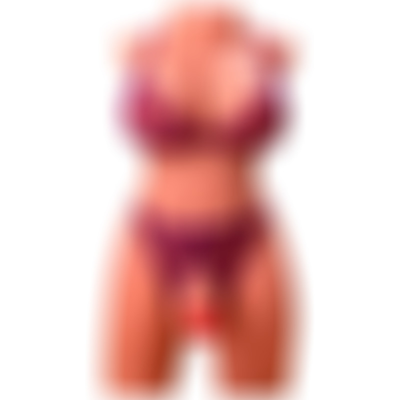 Miah Lady Boy Torso Femenino con Dildo con Vibración y Thrusting