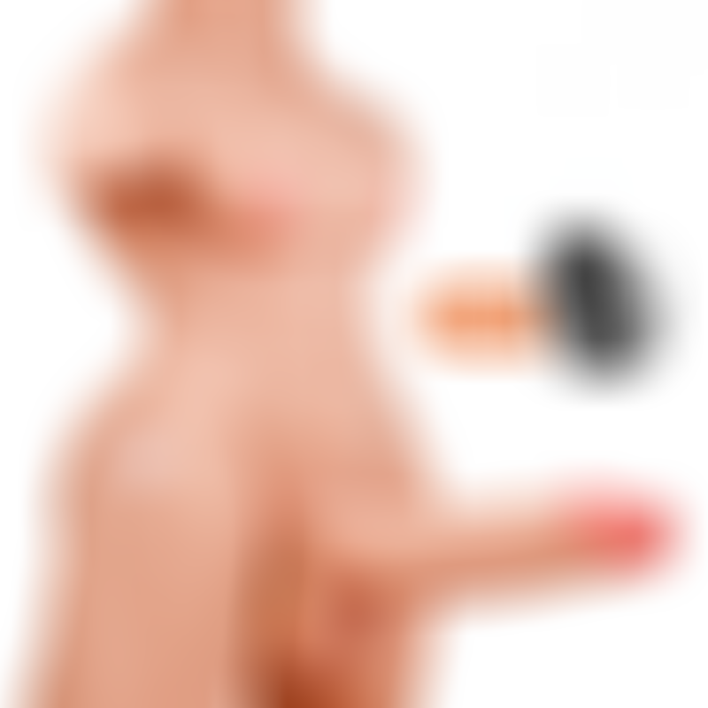 Marty Torso con Ano y Dildo Multifuncion con Control Remoto