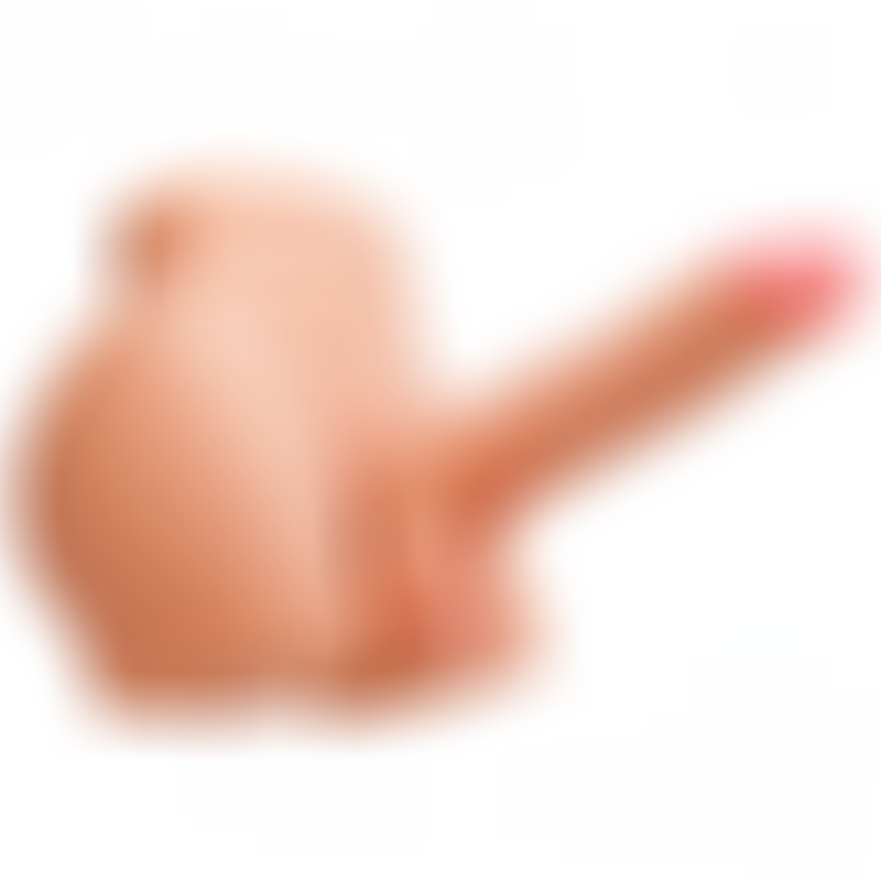 Richie Torso con Ano y Dildo Multifuncion con Control Remoto