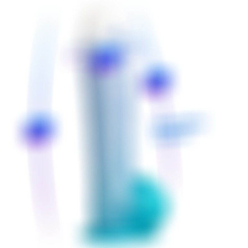 Angel Dildo Termo Reactivo Azul Celeste
