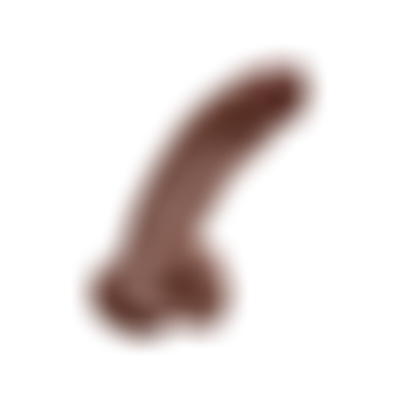 King Cock Pénis Réaliste avec Testicules 23 cm Marron