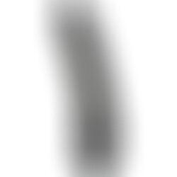 Vinil P-Shape Vibrator Black Pene 20 Cm.