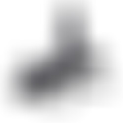Fetish Arnés Vibrador Hueco 19 cm Negro