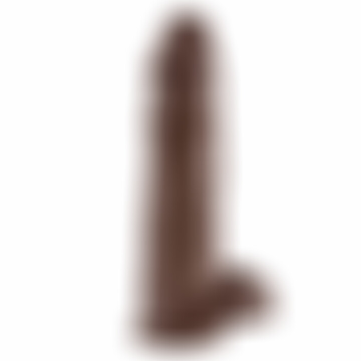King Cock Pénis Réaliste Brun avec Testicules 30.5 cm
