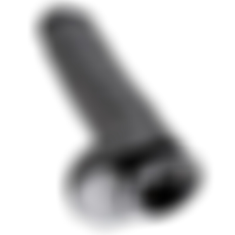 King Cock Réaliste avec Testicules 28 cm Noir