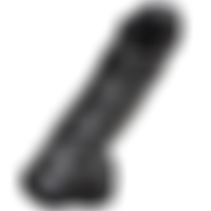 King Cock Réaliste avec Testicules 28 cm Noir