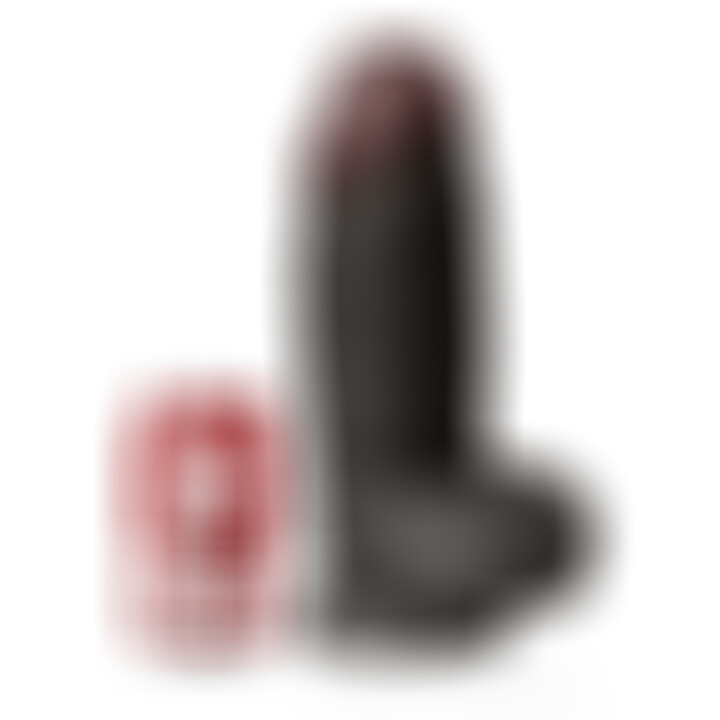 Pénis Réaliste Noir Colossus 26 cm