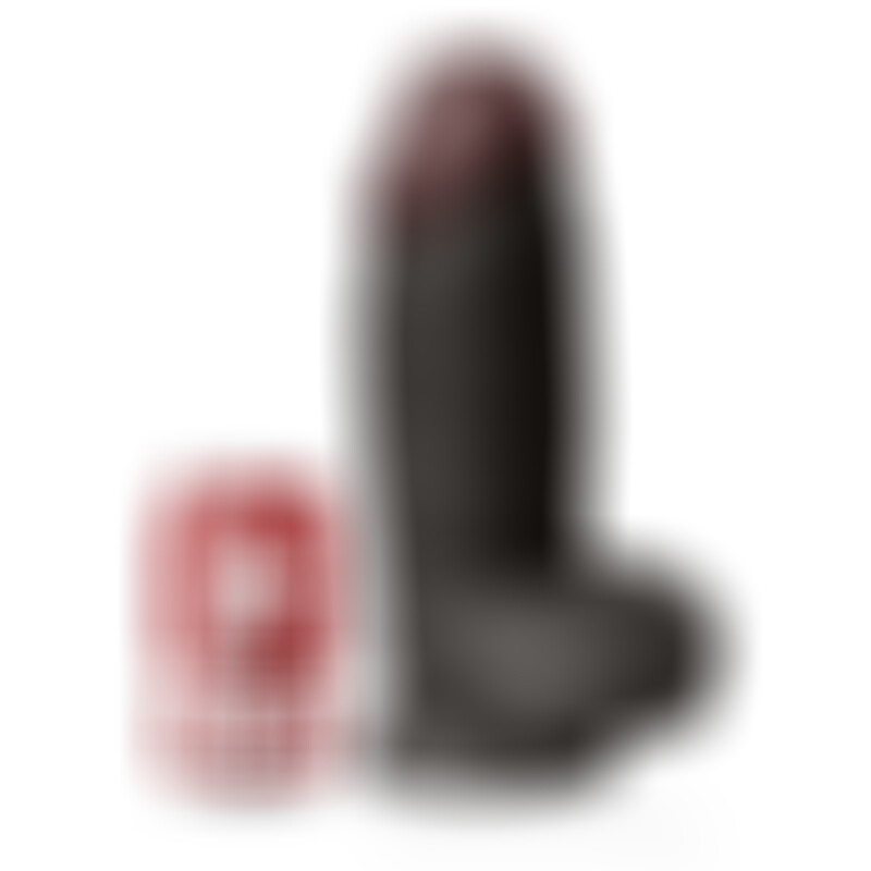 Pénis Réaliste Noir Colossus 26 cm