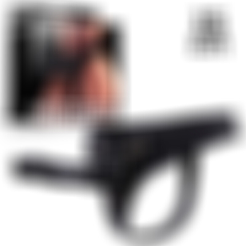Mistress Harnais avec Gode de 15 cm Noir