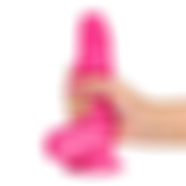 Slidy Gode Réaliste Dual Layer Rétractable 7 Rose