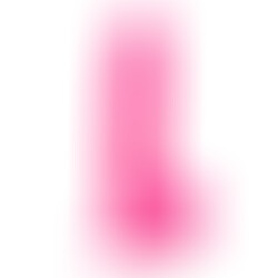 Slidy Gode Réaliste Dual Layer Rétractable 7 Rose
