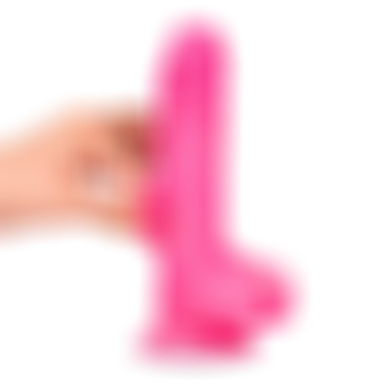 Slidy Gode Réaliste Dual Layer Rétractable 7 Rose