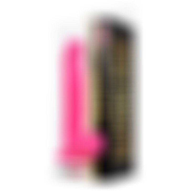 Slidy Gode Réaliste Dual Layer Rétractable 8 Rose