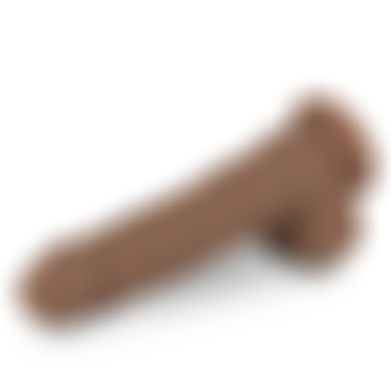 Dildo Realista Dual Layer 8.25 Bronceado