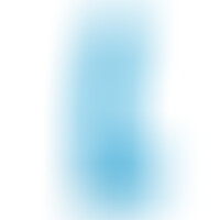 Gode Réaliste Dual Layer 8 Bleu