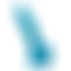 Dildo Model 1 17,5 cm Azul