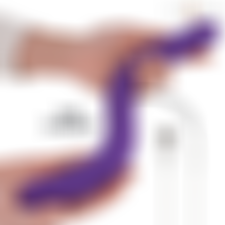 Gunter Dildo Doble Vibrador 40 cm Morado Control Remoto