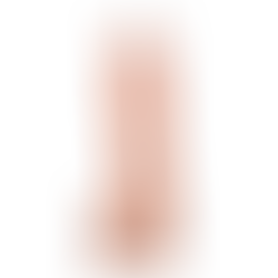 Vela Pene Color Carne 10 cm