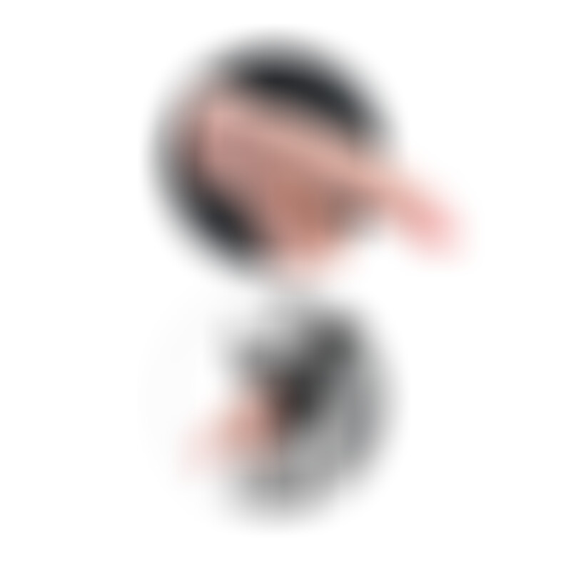 Plus 3d Gode Swinging Balls 24.5 cm Naturel