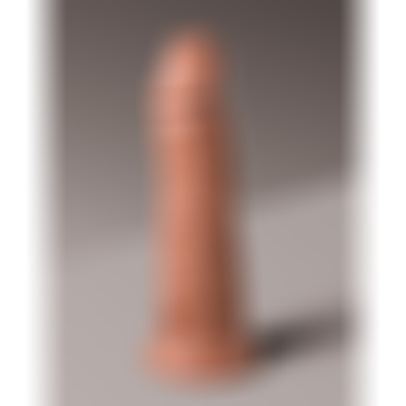 Gode Réaliste en Silicone 20,3 cm Caramel