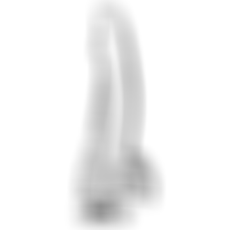 Gode avec Testicules 15,2 cm Transparent