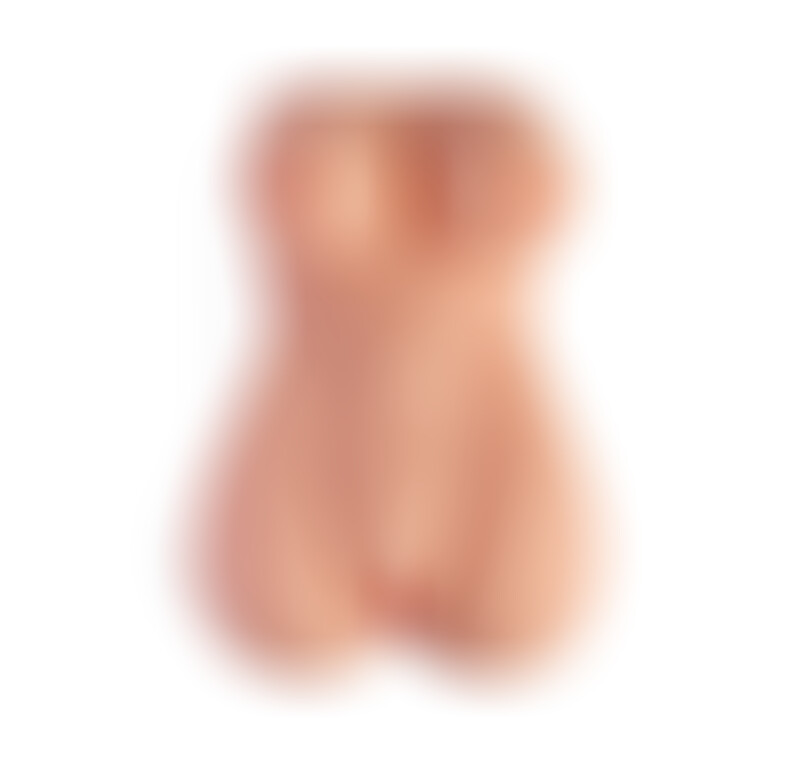 Torse Masturbateur Vibrant Vagin et Anus