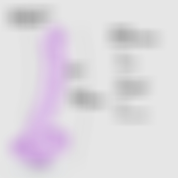 Hudini Gode Anal Jelly Violet