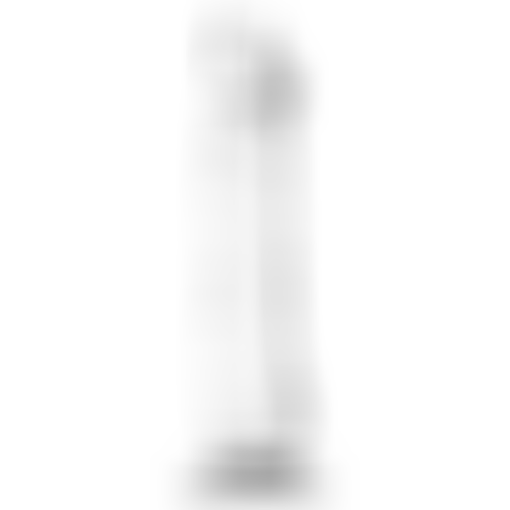 Clear Gode Transparent 21 cm x 4 cm