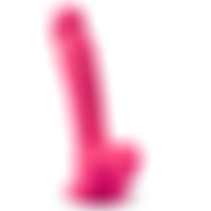 Pene Realístico Modelo 18 Rosa Vibración + Control Remoto