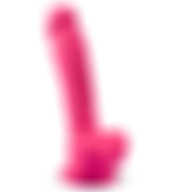 Pene Realístico Modelo 18 Rosa Vibración + Control Remoto