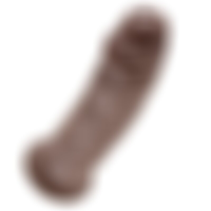 King Cock Pene Realístico 25.5 cm Marrón