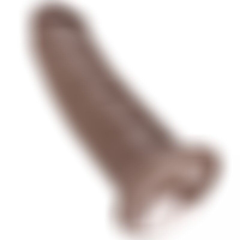 King Cock Pene Realístico 25.5 cm Marrón