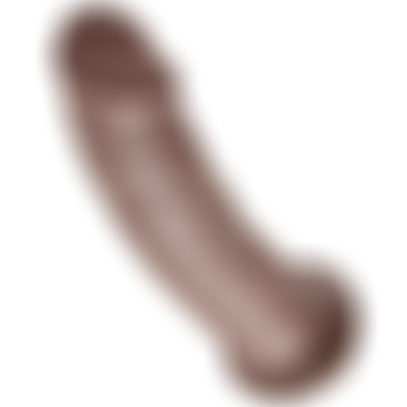 King Cock Pene Realístico 23 cm Marrón