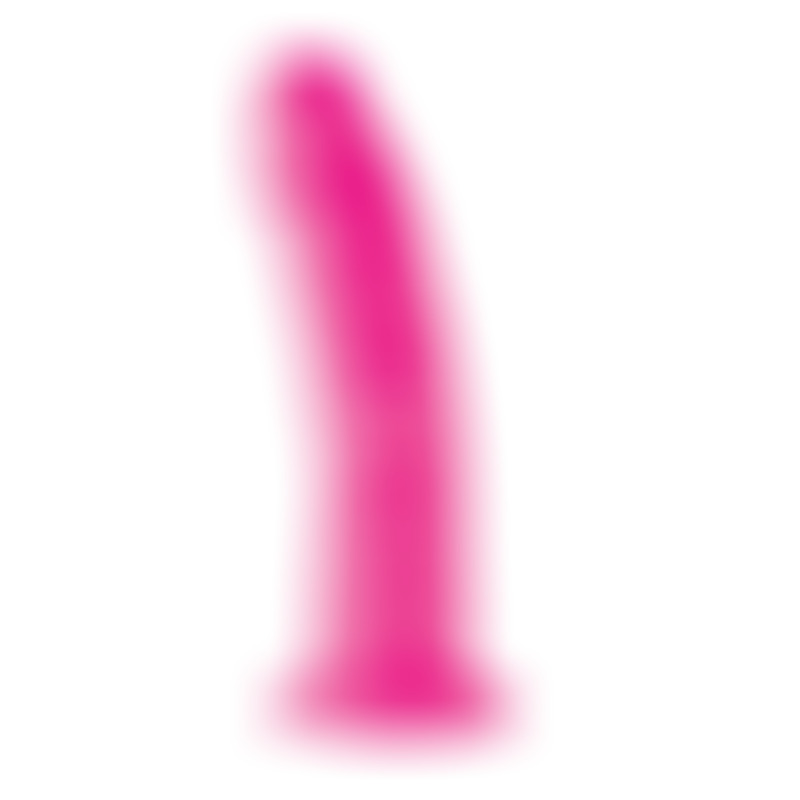 Dildo 21 cm Rosa Copa Succión