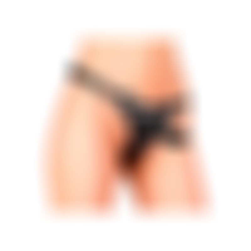 Ouch Harnais Pleasure avec Sangles Ajustables Noir